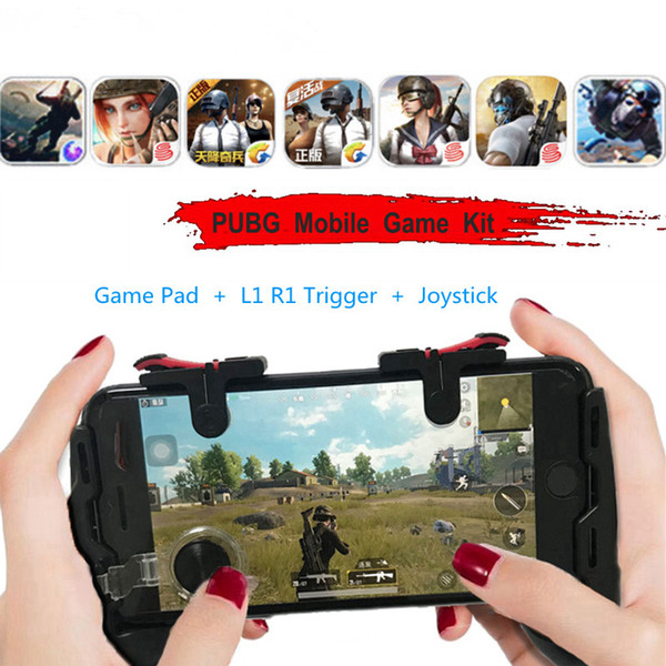 2019 new game mobile button target button smart phone game trigger shooting controller game controller for IOS Android integrated controller