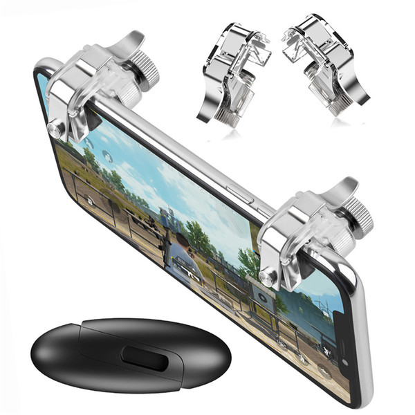 S12 Gamepad Mobile Game Controller Phone Gaming Joystick Fire Trigger Button Aim Key Shooter Game Pad Handle