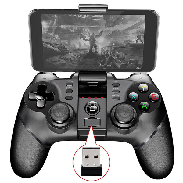 Yoteen 2.4G Gamepad 3 in 1 Wireless Controller 2.4G Dongle for PS3 Bluetooth Game Controller for PC TV Box with Adjust Clip