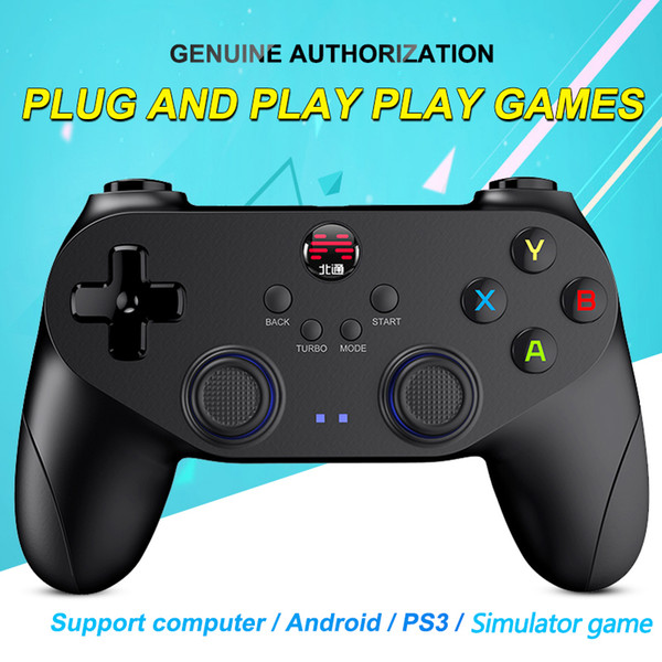 2019 Gamepad Para PlayStation3 Profissional PC Android Wireless/Wired Controlador de Jogo Com Joystick Para Windows Vapor PS3 Pubg