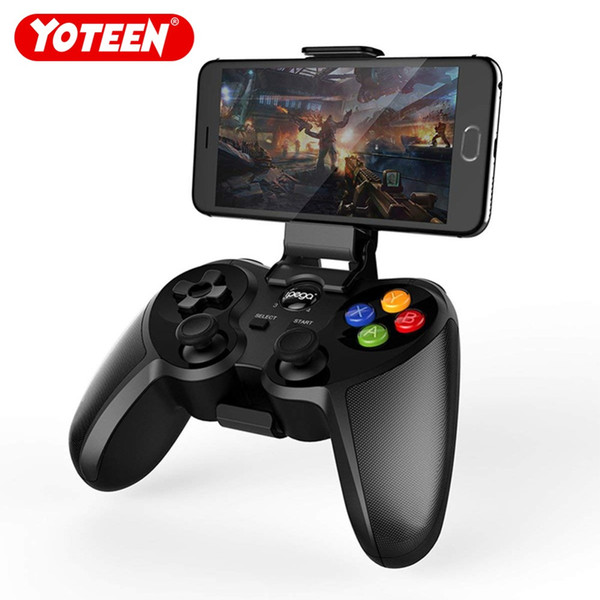 Yoteen Wireless Bluetooth Gamepad Joystick Controller for Android System Laptop PC TV Box with Removable Phone Clip