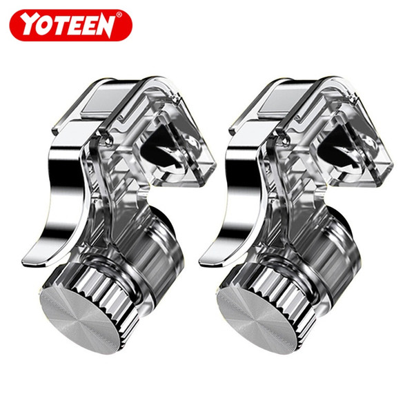 Yoteen Metal Gaming Trigger PUBG L1R1 Fire Controller Mobile Phone Shooting Game Button