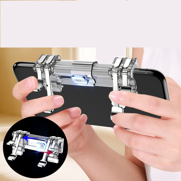K9 PUBG Mobile Free Resizing Game Phone Gamepad Controller Gaming Joystick Trigger Fire Button Aim Key Shooter Game 10pcs/l