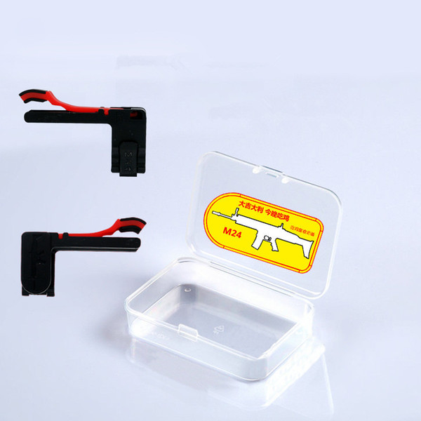M24 Gamepad Shooter Trigger for Mobile Phone Android IOS Game Controller Fire Buttons 50 pair/lot