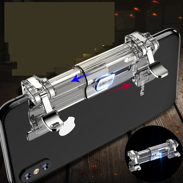 K8 PUBG Mobile Free Resizing Game Phone Gamepad Controller Gaming Joystick Trigger Fire Button Aim Key Shooter Game Pad Handle Stand 180pcs
