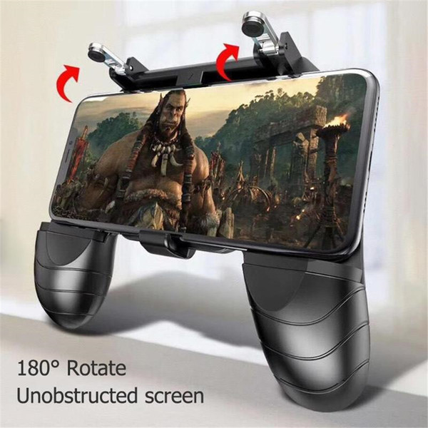 W18 Smart Phone Gaming Trigger for PUBG Gamepad Fire Button Handle Grip Mobile Game Eating Chicken Artifacts