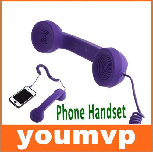 Mic Retro POP Phone Handset Telephone for mobilePhone receiver handsets