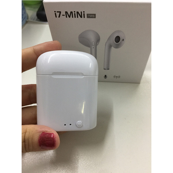i7s mini i7s tws Wireless Headphones good quality better than i7s tws 40mAh 400mAh with charger box