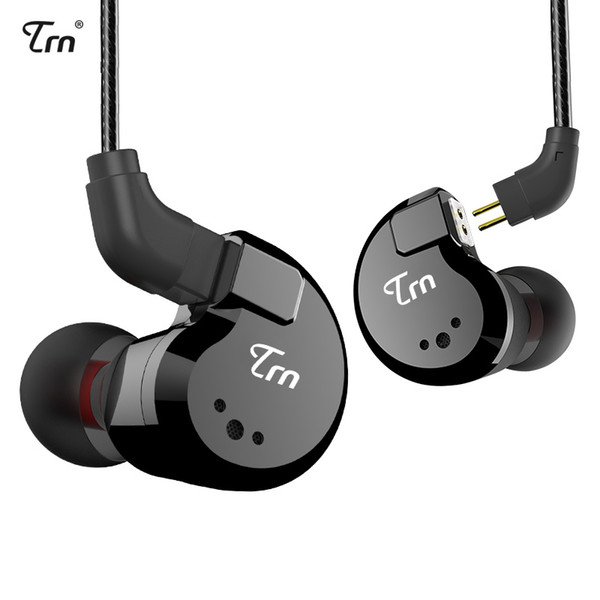 TRN V80 2DD+2BA Hybrid In Ear Earphone HIFI DJ Monitor Running Sport Earphone Earplug Headset With 2PIN Detachable TRN V20/V60