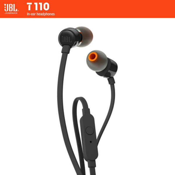 T110 Original In-ear Earphones Sport Music Pure HIFI Bass Stero Sound Headset With Microphone For Smartphone Android