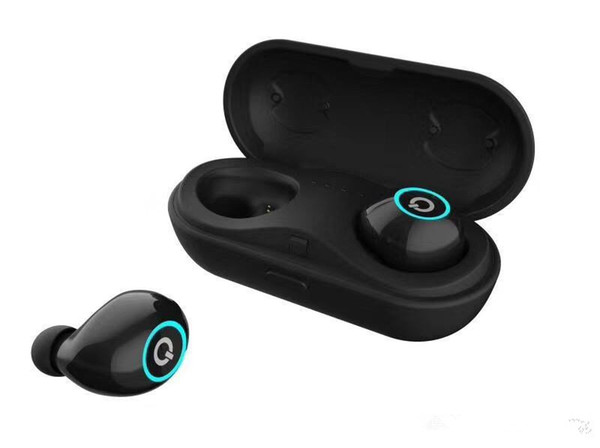 Mini Twins Wireless Bluetooth 4.1 Stereo Headset Waterproof Sport Headphone In-Ear Earphones Earbuds TWS With Charging Socket for Smartphone