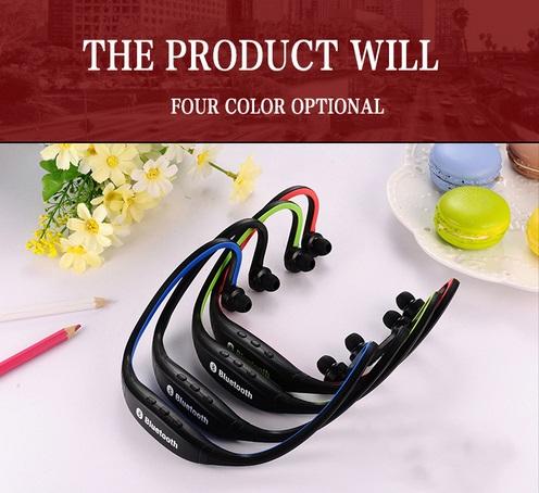 Original S9 Sport Wireless Bluetooth 3.0 Earphone Headphones headset for iphone 6/5/4 galaxy S5/S4/3 iOS/Android with microphone