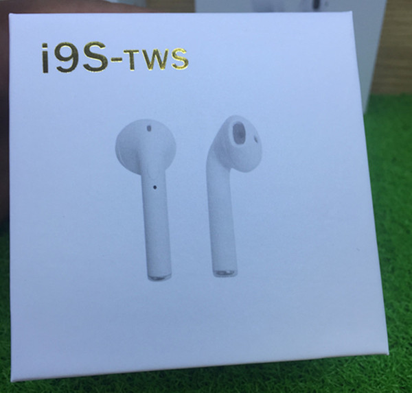 luxury I9S TWS Wireless Bluetooth sport magneticTwins Earbuds Earphone Headset vs i7 i8x Charging Box For iphone 8 samsung s8 s9 top quality