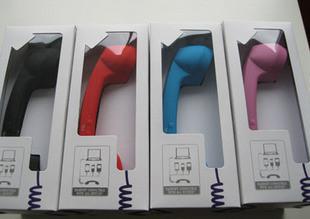 10pcs/lot 3.5MM COCO blue tooth Retro Phone Handset ,cell phone speakers,free shipping