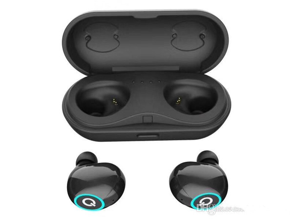 Wireless Bluetooth Headphone Earbud Earphone with Charging Box Twins Mini Bluetooth Earbuds for iPhone X IOS Android with Retail