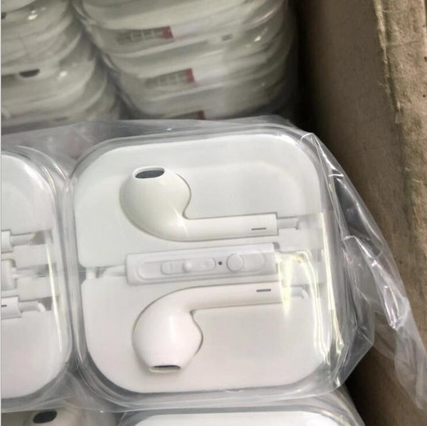 Brass Ceramic speaker Universal In-Ear 120CM Earphone headset Earbuds With mic & Volume Control Earphone for iphone & Samsung android phone