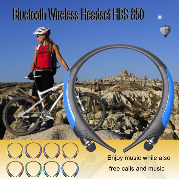 HBS 850 Bluetooth Headphone Earphone For HBS950 Sports Stereo Bluetooth Wireless HBS-850 Headset