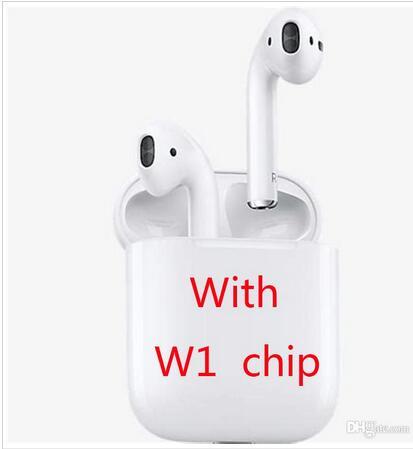 2019 NEW For Airpods W1 Chip Bluetooth Earphone case works Touch Voice Control Connect to iCloud Top quality From Orignal company