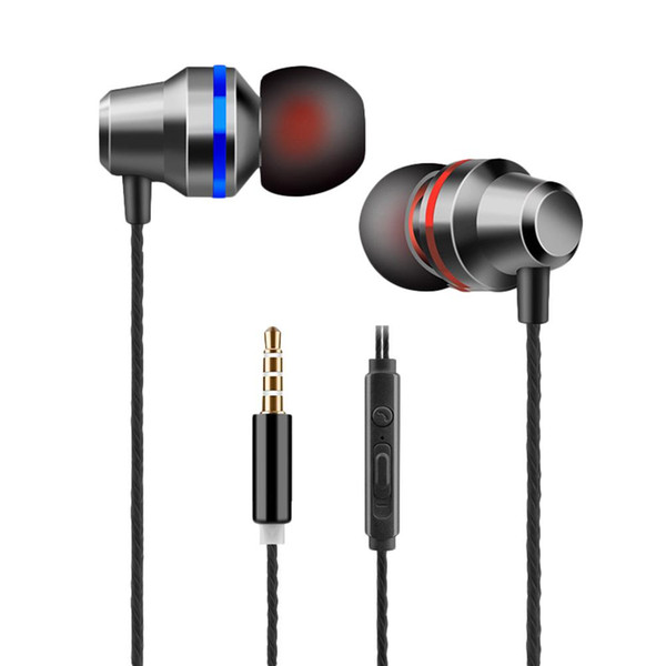 Universal Wired In-Ear Earphones Heavy Bass Stereo Headphone Earbuds