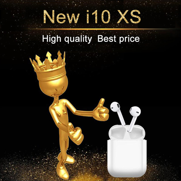 New i10 XS air pods tws Wireless Bluetooth Headsets tws i10 XS Headphones not i13 i11 tws for all Phone for xiaomi airdots