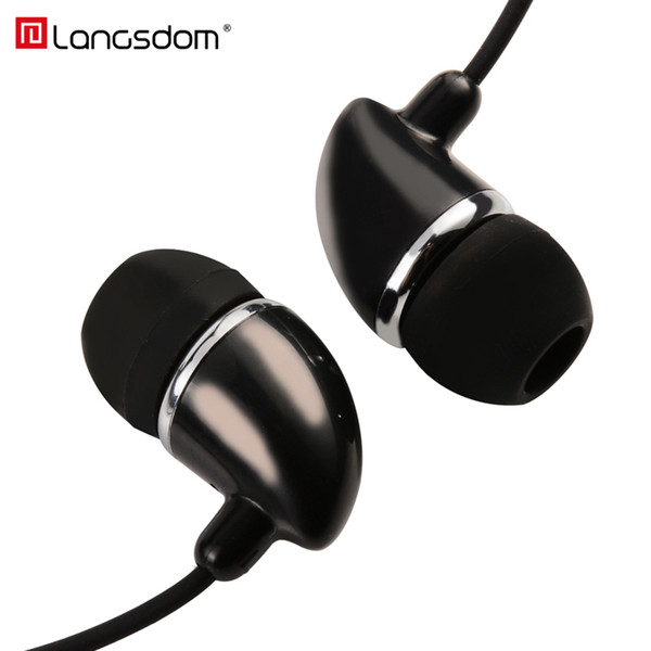 Langsdom JD84 Earphones stereo Bass Subwoofer Earphone Headset HiFi Music Earbud Earphones for Phone auriculare