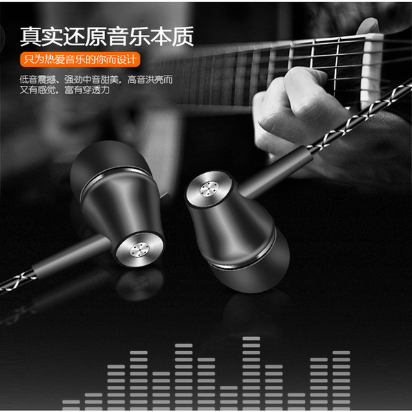 Showkoo In-ear earphone for Xiaomi mi6 LeTV 2 X620 Remote Control TYPE-C ear-hook with Mic Headphone for LeTV Max2 X820 earpiece