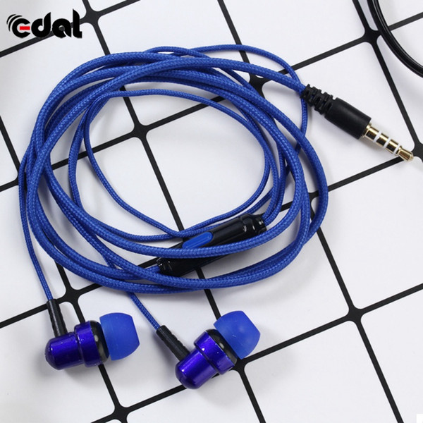 3.5mm Stereo Headphones Microphone Earbuds Earphone Mic For MP3 For Xiaomi fone de ouvido