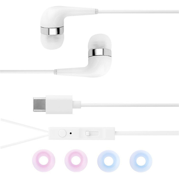 Wired Control Usb Type-C Headphones For Letv Xiaomi Huawei High Quality 2018 New With Microphone Earphone For Huawei P20 MP3/MP4