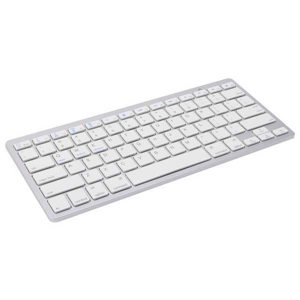 Ultra Thin Bluetooth Keyboard Portable Wireless Keyboard Compatible with iPad Pro Android and Windows System Bluetooth Enabled Devices