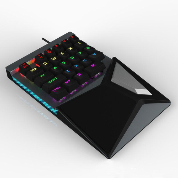 New products K9 mobile game external mechanical keyboard dropship 8.2 one-hand game mechanical keyboard one-hand operation mobile phone ex