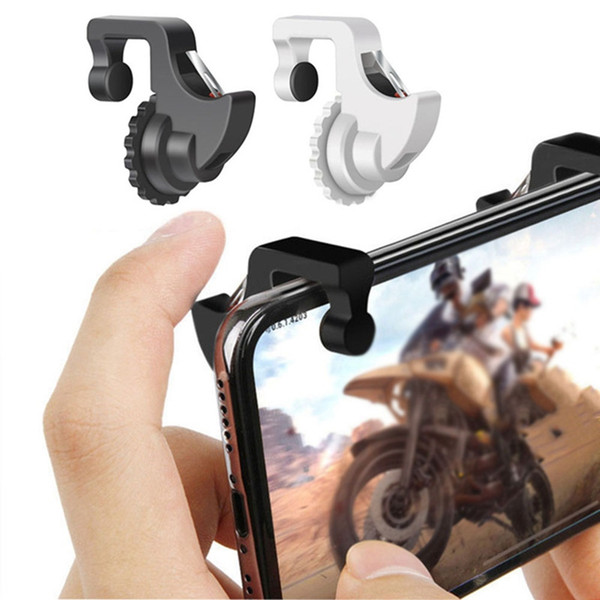 1Pair L1 R1 Gaming Trigger Smart Phone Games Shooter Controller Fire Button Handle For PUBG For Rules of Survival Knives Out