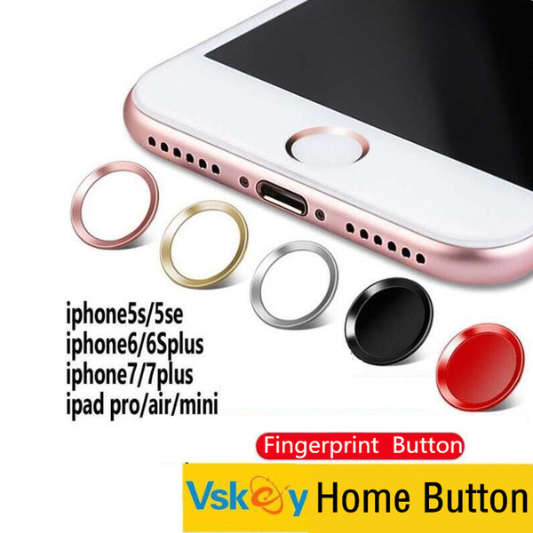 100pcs Home Button Sticker Touch ID Button for iPhone 7 Plus With Fingerprint Identification Function iPHONE 6 6s plus SE/5s
