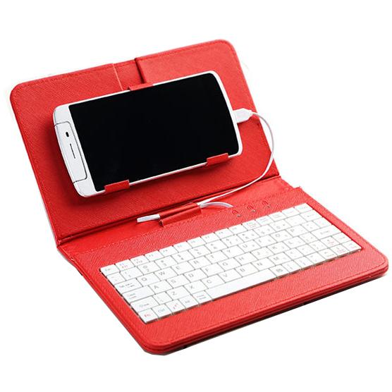 Brand new cell phone keyboards otg phone keyboard for android smasung huawei phone pad free shipping