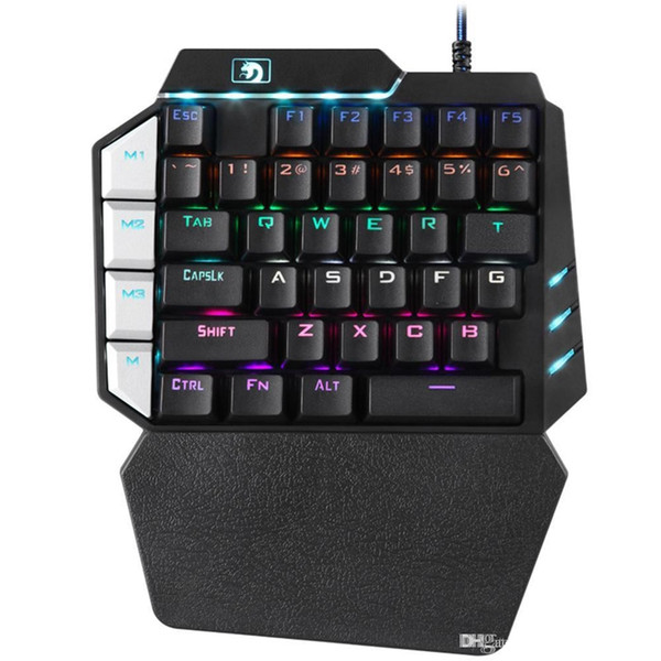 New products K109 mobile game external mechanical keyboard Dropship 8.2 one-hand game mechanical keyboard one-hand operation mobile phone ex