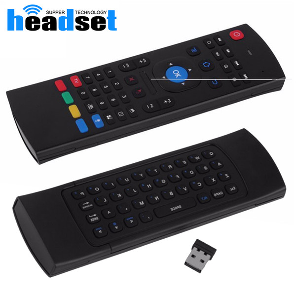 2.4G Remote Control MX3 Air Mouse Wireless Mini Keyboard With IR Learning Mode smart Remote Control Keyboard for Android TV Box