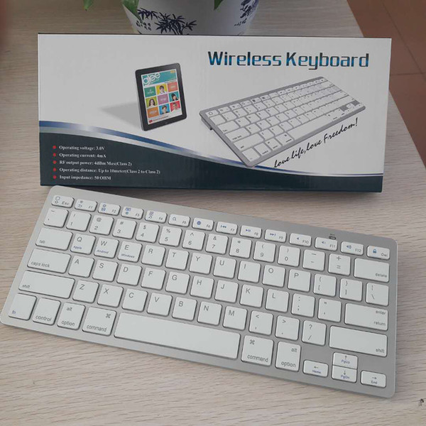 New cellphone keyboards bluetooth V3.0 mini 78 keys portable ultr-thin wireless keyboard for smart cellphone ipad fit ios windows android