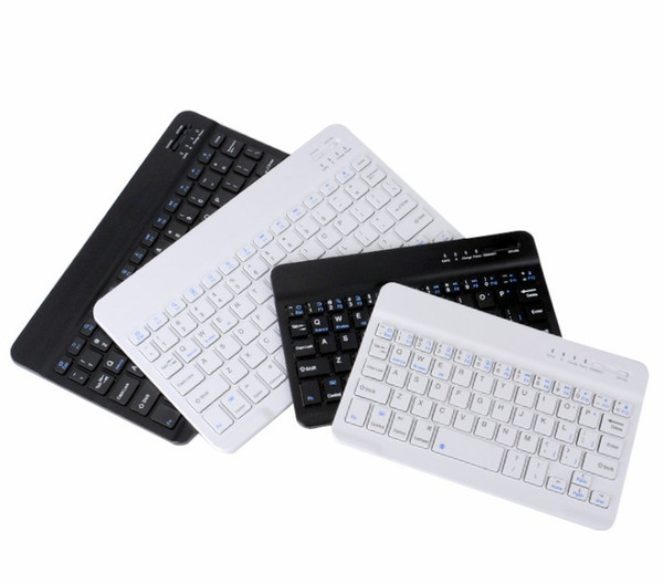 New High Quality Ultra Slim Aluminum Wireless Bluetooth Keyboard for IOS Android Windows PC Working Time 40 Hours 59 Keys
