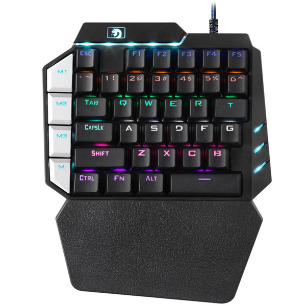 New products K109 mobile game external mechanical keyboard Dropship 8.2 one-hand game mechanical keyboard one-hand operation mobile phone ex