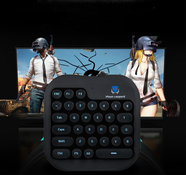 New Mountain leopard phone game to eat chicken artifact external keyboard android one hand god phone throne wholesale