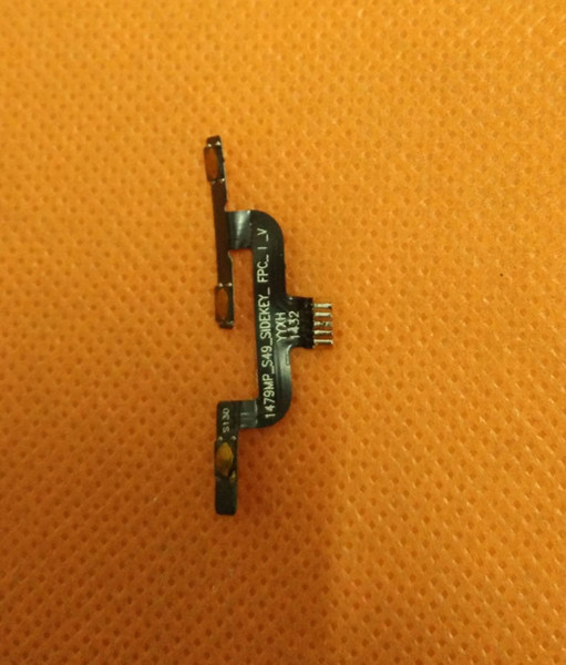 Wholesale-Used Original Power On Off Button Volume Key Flex Cable FPC for Laude S800 MTK6582 Quad Core 5.0