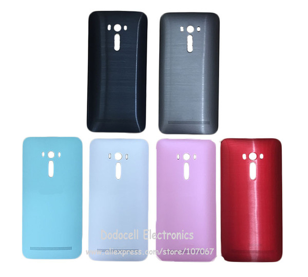 Wholesale-Original 5.5'' ZD551KL Real back cover For Asus Zenfone Selfie ZD551KL Battery Housing Door +Power button+ logo Free ship