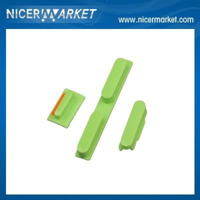 Wholesale-3pcs/set 100% Original High Quality Side Button Set for Apple iPhone 5C Power Key,Volume Switch and Mute Key