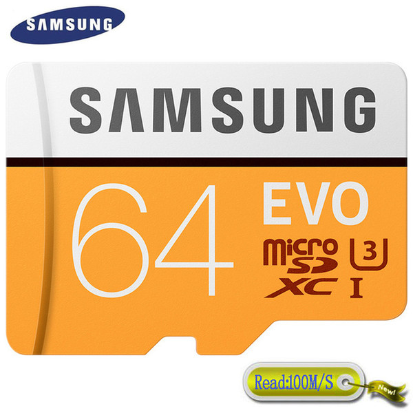 Samsung Original 64GB EVO Mini TF Memory Card 4K Ultra HD Class10 100MB/S MB-MP64G Free Shipping