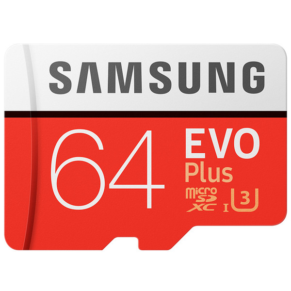 Original Samsung 64GB Red Memory Card Micro SD TF Card Class10 U3 SDHC SDXC 100Mb/s Cell Phone Memory Cards