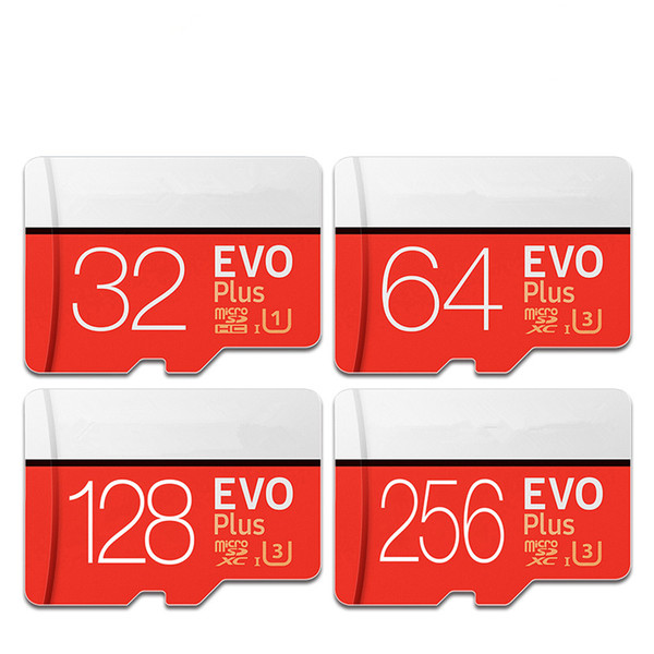 Memory Card 32GB 64GB 128GB 256GB New EVO PLUS Micro sd card Class10 UHS-1 Read Speed 100M/S Microsd for Tablet Smartphone