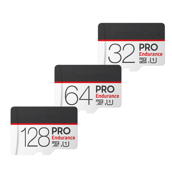 Original Micro SD 32GB 64GB 128GB Endurance Pro 17520 hours U1 Class 10 UHS-I Memory Card for Video Monitor Recorder TF Card