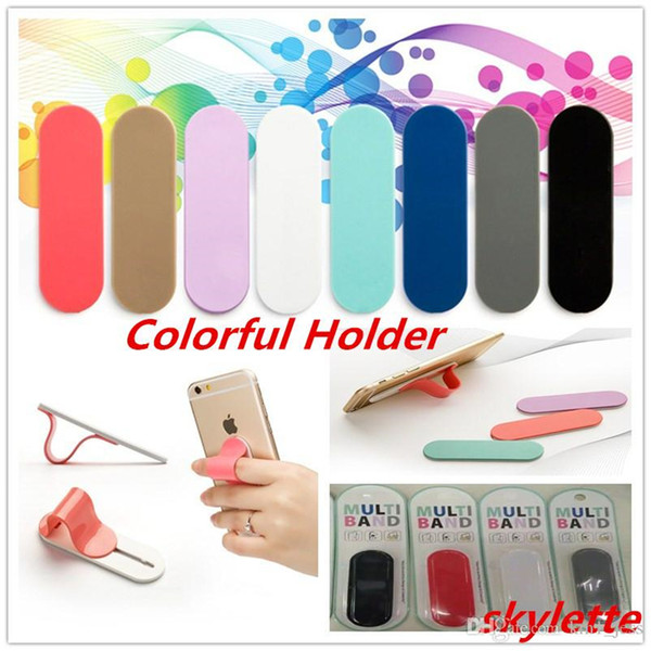 MULTI BAND Finger Ring Mobile Phone Smartphone Stand Holder For Iphone 7 Samsung S7 Edge Huawei P9 Mate 9 With Retail Package