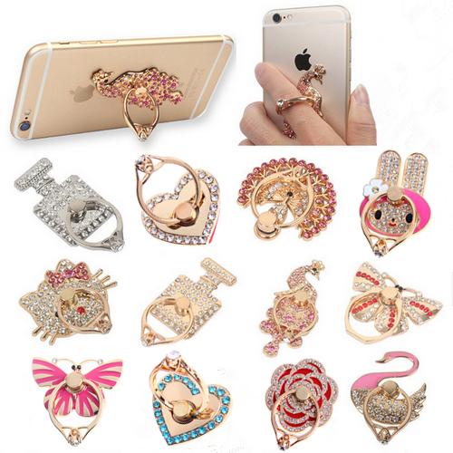 Ring Phone Holder Unique Mix Style Cell Phone Holder Fashion for iphone x 8 7 6 Samsung S8 cellphone stand with retail package