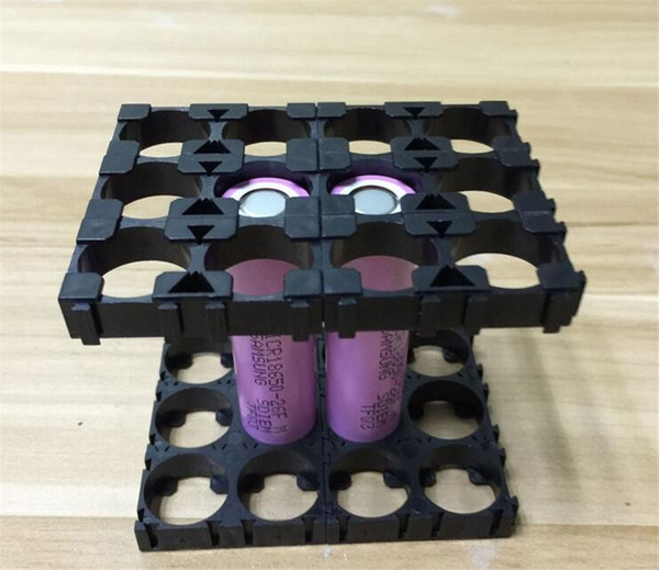 18.2mm 18650 Lithium Battery Stand Holder Frame Bracket 3 Cell DIY 18650 Battery Trestle Protection Board