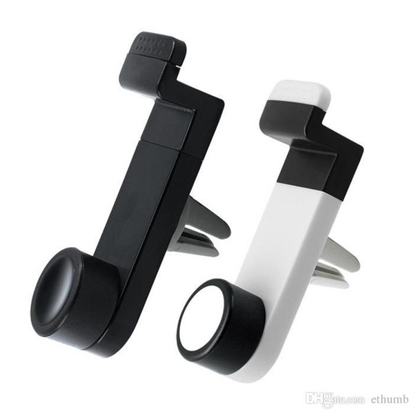 Portable Car Air Outlet Car GPS Navigation iPhone Air Vent Mount Bracket Adjustable Bracket Air Out For Mobile cell phone Mount holder